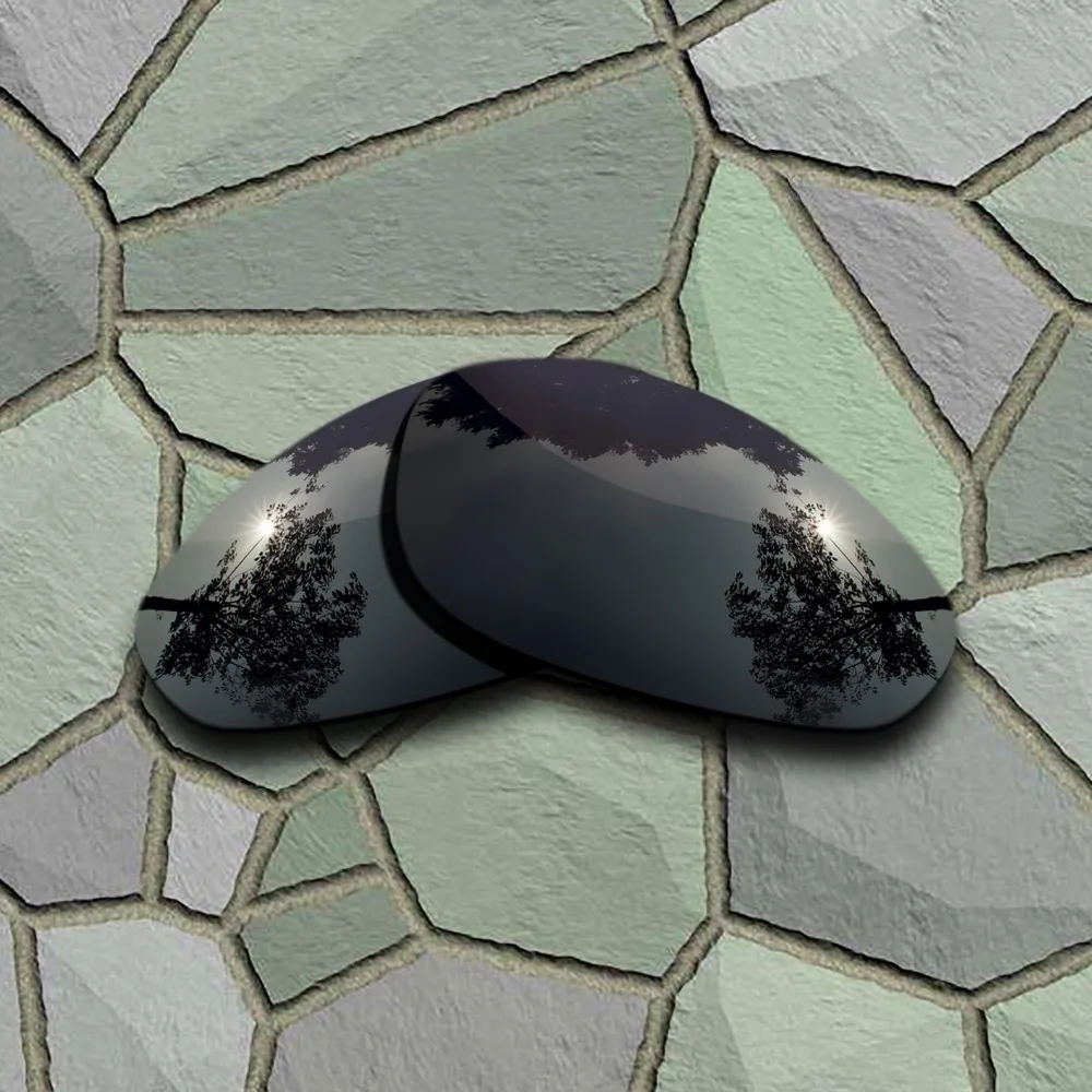 Grigio Nero Occhiali Da Sole Polarizzati Lenti Di Ricambio Per Oakley Straight Jacket 1999