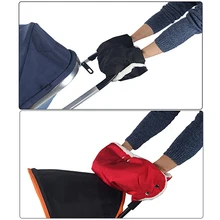 2015 New Warm Kid Stroller Gloves Winter Waterproof Carriage Pram Hand Muff Buggy Glove NY79 7E1T