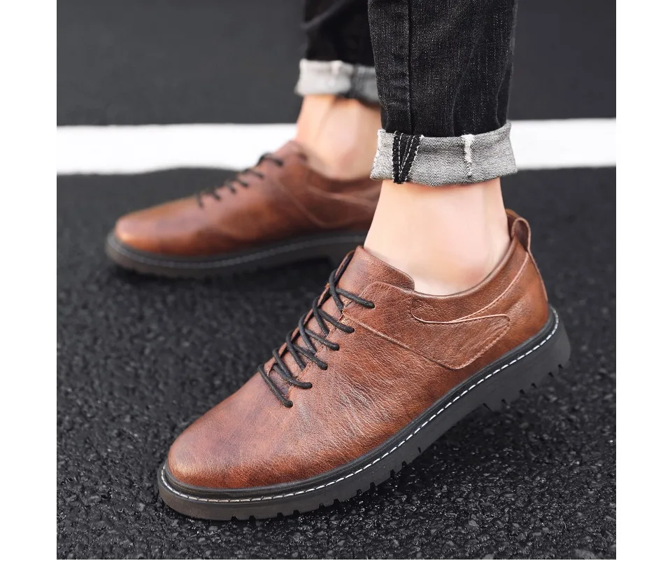 KATESEN/Мужская обувь; повседневная обувь из натуральной кожи; высококачественные кроссовки на резиновой подошве для улицы; Мужская защитная обувь; zapatillas hombre