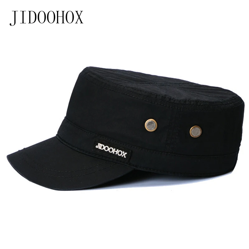 Breathable army hat fashion shade ventilation holes sun hat adventure