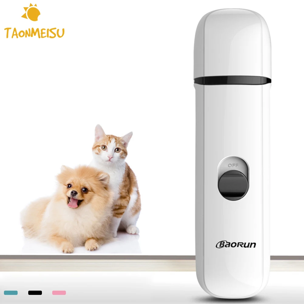 Electric Dog Cat Paws Nail Grooming Trimmer Dog Nail ...