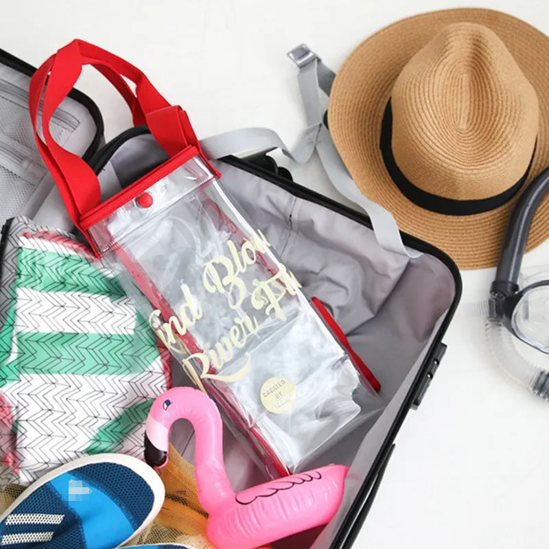 Портативные Сумки на одно плечо для бассейна, пляжная сумка для ванной, ПВХ прозрачная сумка, дорожная сумка, моющаяся сумка для хранения, сумки