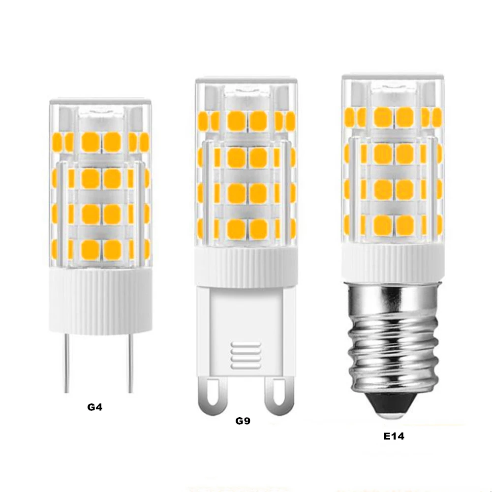 

Led bulb corn light G4 G9 E14 220v 3W 5W 7W high quality 2835 lamp chip