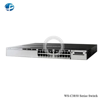 

Ethernet Switch WS-C3850-24T-E 3850 Stackable Switches WS-C3850-24P-L WS-C3850-24P-S WS-C3850-24P-E 24 x 10/100/1000 port
