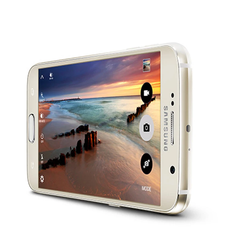 Оригинальный разблокированный мобильный телефон samsung Galaxy S6 4G LTE 3g ram 32G rom 5 1 &quot16.0MP