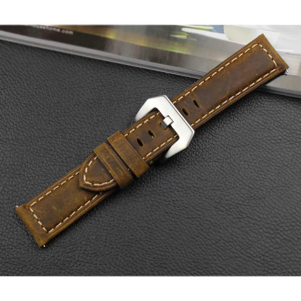 Кожаный ремешок для samsung Galaxy watch 46 мм ремешок gear s3 Frontier ремешок браслет 22 мм huawei часы GT ремешок gear S 3 Классический 46