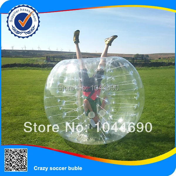 

New, New design top quality 0.8mm PVC inflatable ball suit,inflatable bubbles