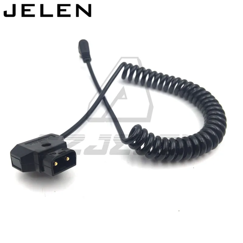 D Tap Male to Right Angle DC 5.5x2.5mm Cable fr DSLR Rig Power V Mount