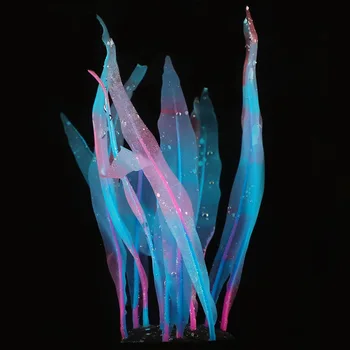 

Aquarium Plant Coloful Silica Gel Soft Coral For Fish Tank Water Grass Decorative Aquatic Landscape (Random Color)