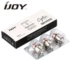 3 шт. IJOY капитан ca катушки 0.15ohm/0.3ohm CA2 CA8 evaporizer для IJOY капитан subohm танк распылителя E- сигареты катушки головы аксессуары