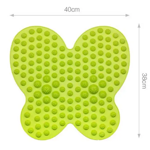 Креативные массажные коврики с бабочкой, Массажная подушка для ног, массажные коврики для ног, силиконовые массажные коврики