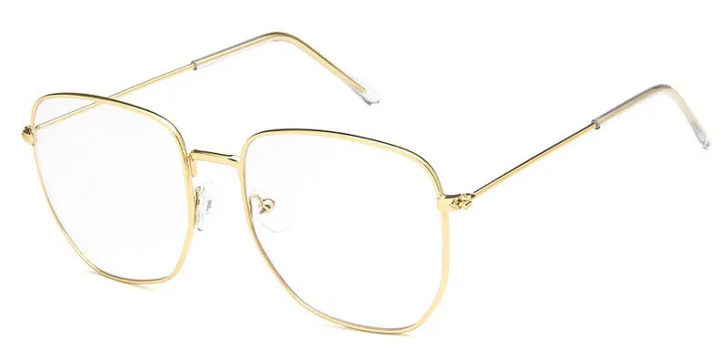 Samjune мужские шестигранные Плоские линзы, солнцезащитные очки авиаторы, брендовые дизайнерские новые винтажные женские зеркальные солнцезащитные очки для вождения - Цвет линз: C5