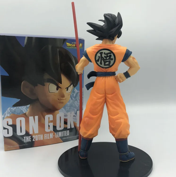 Dragon Ball Z Goku 50-летие Ruyi стоящий вер. Фигурка DBZ памятная Вегета мужские шорты Супер Saiyan Модель 28 см