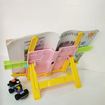 

Coloffice Creative plastic Desk Organizer DIY Desktop File Holder CD Magazine Bookends/ Bookshelf Children reading bookshelf 1PC