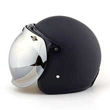 Retro Casco Moto D’epoca Lente Bolla Jet Pilot Casco Visiera, di Scooter Moto Caschi Bolla Visiera Occhiali Occhiali Per Harley