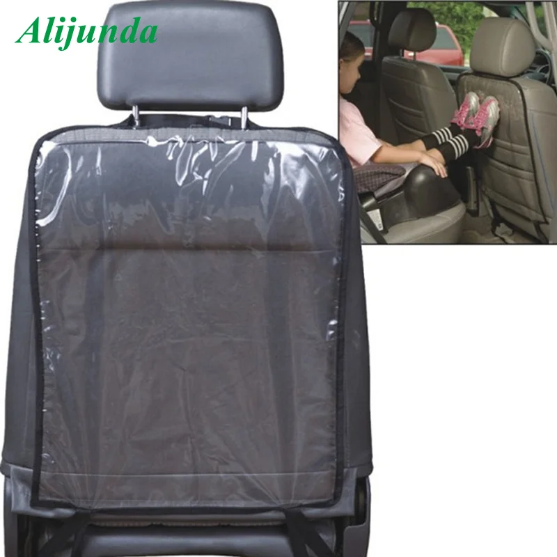 Прозрачный пластмассовый для автомобильного сидения автомобиля задний протектор автомобиля ребенка анти-удар крышка аксессуары для Mercedes-Benz Cadillac XTS SRX ATS CTS