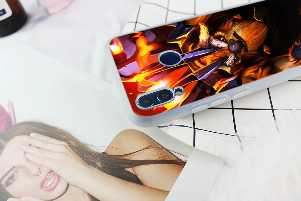 Shadow Fiend Dota 2 Мягкий ТПУ чехол Обложка для huawei Honor 9 10 Lite 6X 7X 8X Max 7A 5,7 дюймов 8A 8C V20 играть 9i