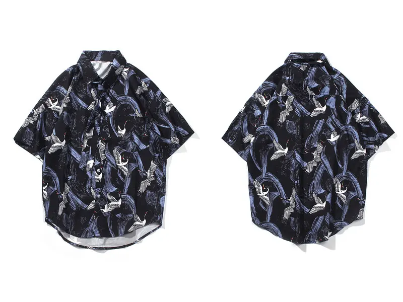 Japanese Crane Shirts 2