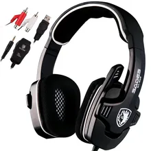 2016 SA-922 Pro PC Gaming Headset For XBOX 360 Surround Sound Stereo For PS3 Headphones with Microphone