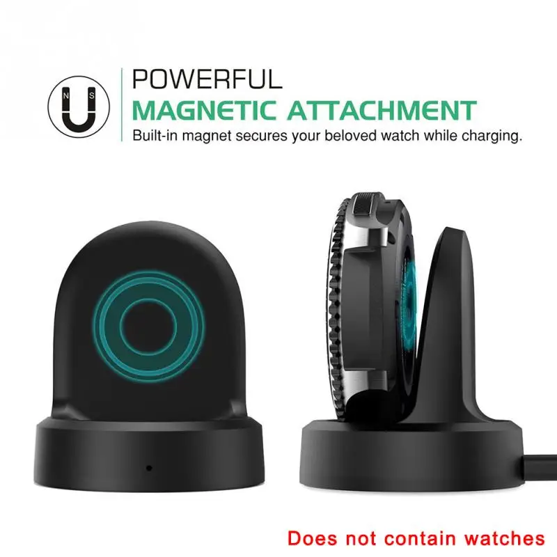 5V 1A Intelligente Orologio Usb Senza Fili Del Caricatore Del Bacino Della Culla Per Samsung Gear S3 S3 Frontier Sm-R760/Frontier Sm-R765/Classic Sm-R