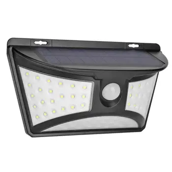 

Solar Led Garden Lights Waterproof Outdoor Decorative Solar Powered 60LED Lawn Lamps Motion Sensor Fence Wall Yard Light