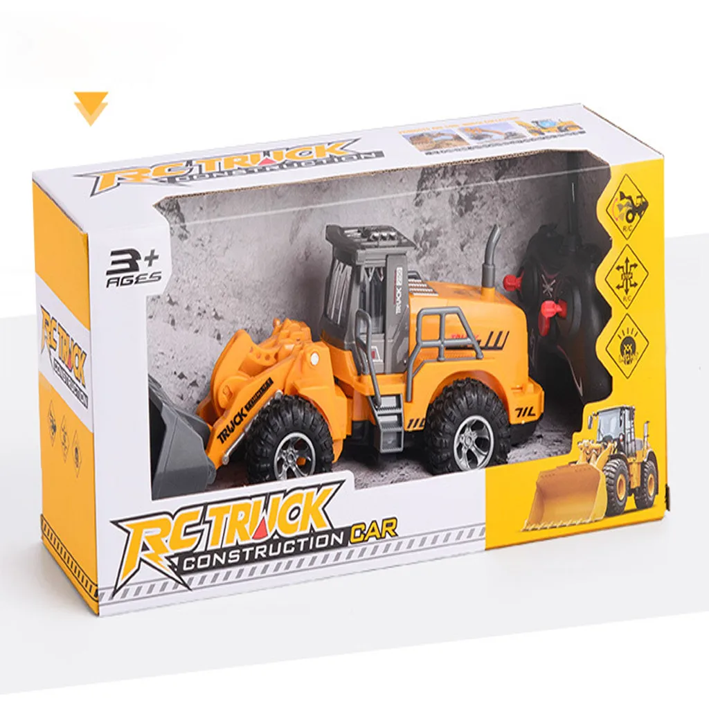 RC беспроводной самосвал грузовик игрушка пульт дистанционного управления электрический инженерный грузовой автотранспорт модель экскаватора грузовик игрушка детская игра