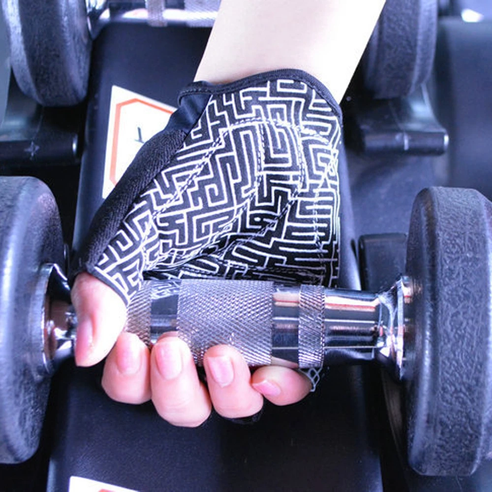 Queshark Men & Women Body Building Fitness Gloves Slip-Resistant Sports Weight Lifting Gloves Training Exercise Gym Gloves