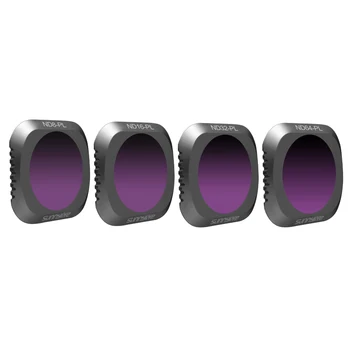 

4pcs/set ND8-PL ND16-PL ND32-PL ND64-PL Lens Filter for DJI MAVIC 2 PRO Drone