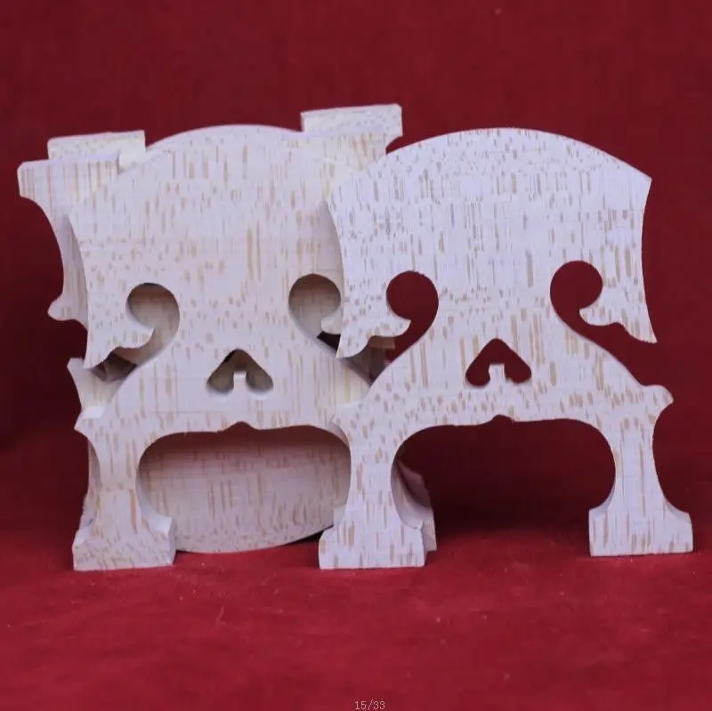 

5 pc high quality Baroque style solid maple wood 4/4 cello bridge dried 20 year