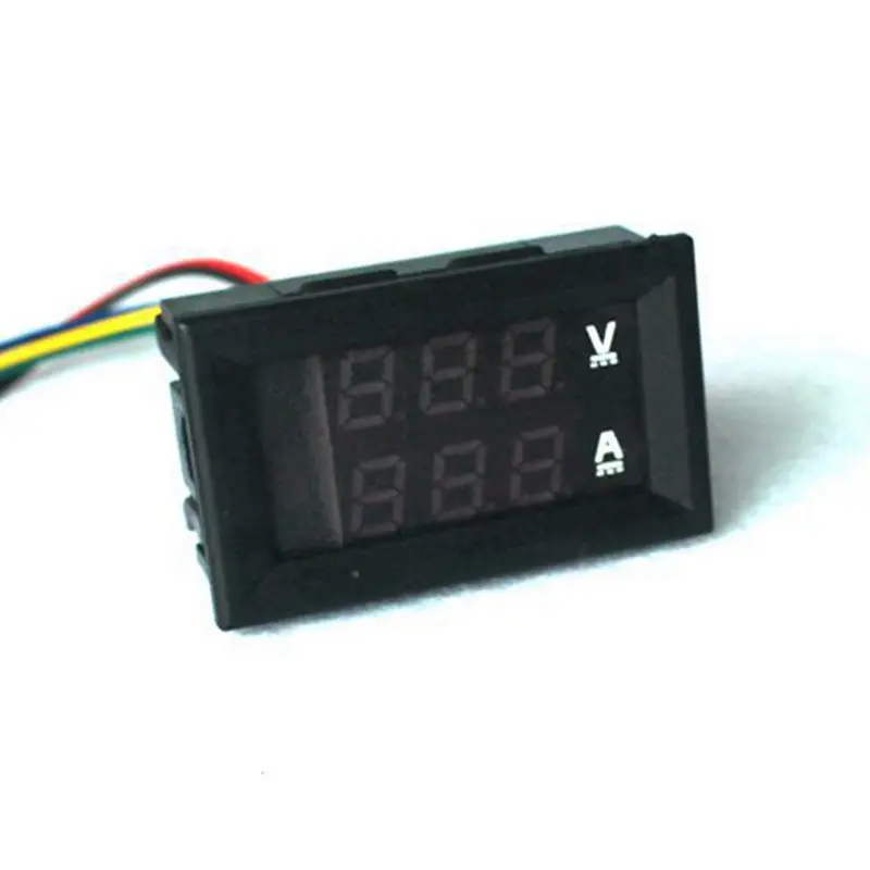 YB27VA DC 0 100 В/50A цифровой амперметр вольтметр 2 в 1 Цифровой Напряжение Amp