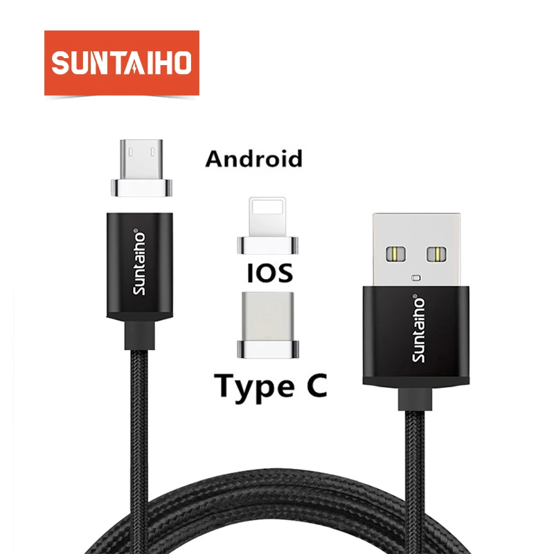 Suntaiho USB C Magnetic Cable for oneplus Xiaomi Mi 9 Charge iOS 13 For iPhone 8 Data magnetic cable for samsung Galaxy S10 plus Suntaiho USB C Magnetic Cable for oneplus Xiaomi Mi 9 Charge iOS 13 For iPhone 8 Data magnetic cable for samsung Galaxy S10 plus