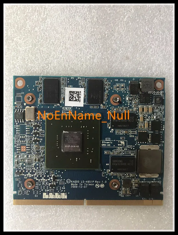 

Original FX880M 5100M 8540W 8540P 1G N10P-GLM-A3 LS-4951P Video Graphic Card For HP 8540W 8540P Display Video Card