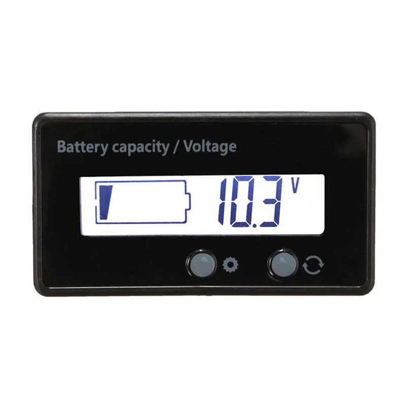 

12V/24V/36V/48V LCD Acid Lead Lithium Battery Capacity Indicator Voltmeter Voltage Battery Testers Tools