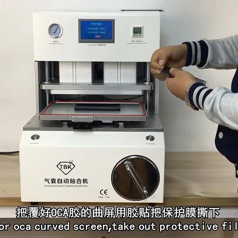 Reparo Da Máquina de Laminação Automática Removedor