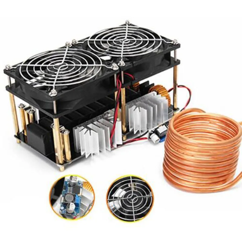 2000W ZVS Induction Heating Board induction heater Module Flyback Driver Heater Good Heat