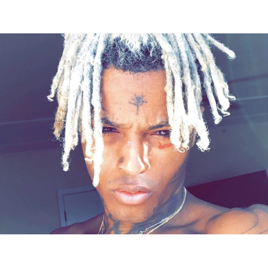 

FX083 Hot XXXTENTACION  R.I.P 2018 Hip Hop Rapper Music 17 Album Cover Poster Art Silk Light Canvas Home Room Wall Print Decor