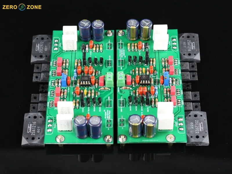 Одна пара Assembeld HM4S усилитель мощности платы Hi-Fi база на Burmester 933 усилитель