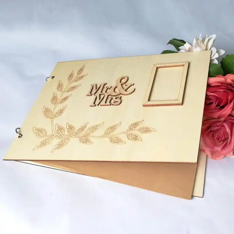 20pcs wooden wedding guest book signs wedding romantic marriage guestbook wedding tree personalised guest book decor guestbook signs