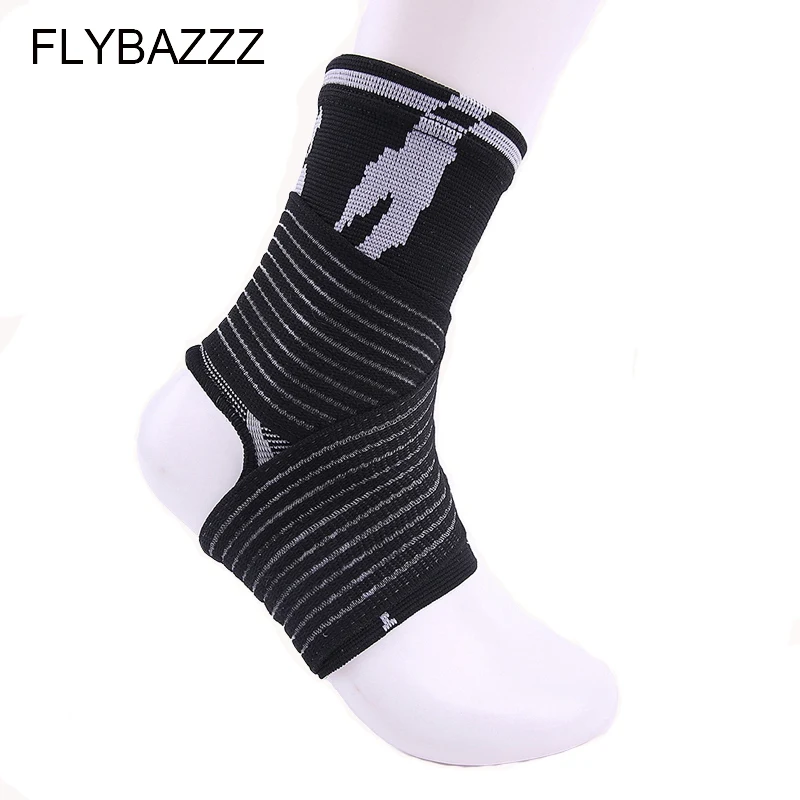 FLYBAZZZ High Quality Sports Gym Pressure Bandage Ankle Support Brace Ankle Protector Ankle Orotection Adjustable Elastic Bands (5)