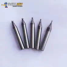 5 шт./лот Карбид спиральное сверло для WENXING ключ машина ключевой резец conbination1.0mm 1.5 мм 2.0 мм, 2.5 мм 3 мм Фреза