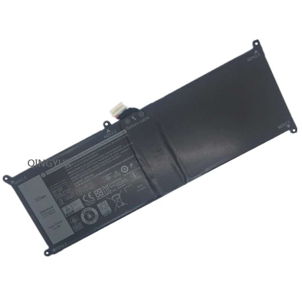 JPYUASA-7-6V-30Wh-Original-7VKV9-9TV5X-Laptop-Battery-For-DELL-Latitude-XPS-12-7000-7275