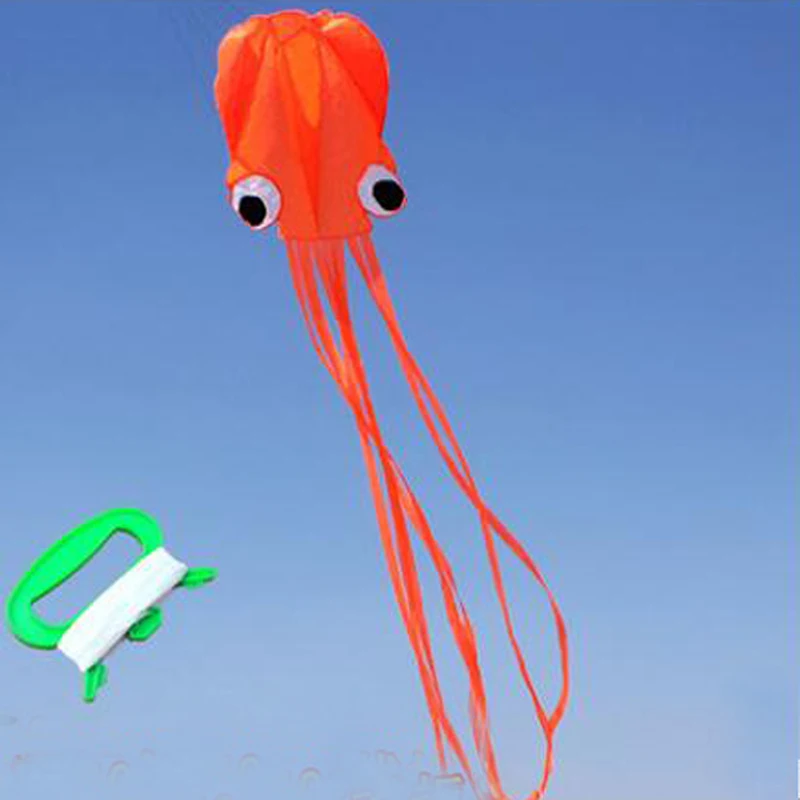 Large Mollusc Octopus With Long Colorful Tail For Children Adults Outdoor Game Activities Beach Trip Great Gift To Kids 400*80cm 3