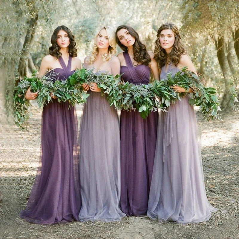 lilac dress bridesmaid