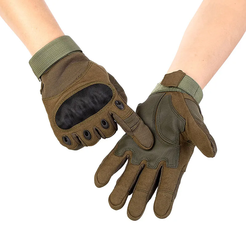 Тактические перчатки для сенсорного экрана военные армейские Пейнтбольные стрельбы профессиональные альпинистские противоскользящие резиновые перчатки на весь палец