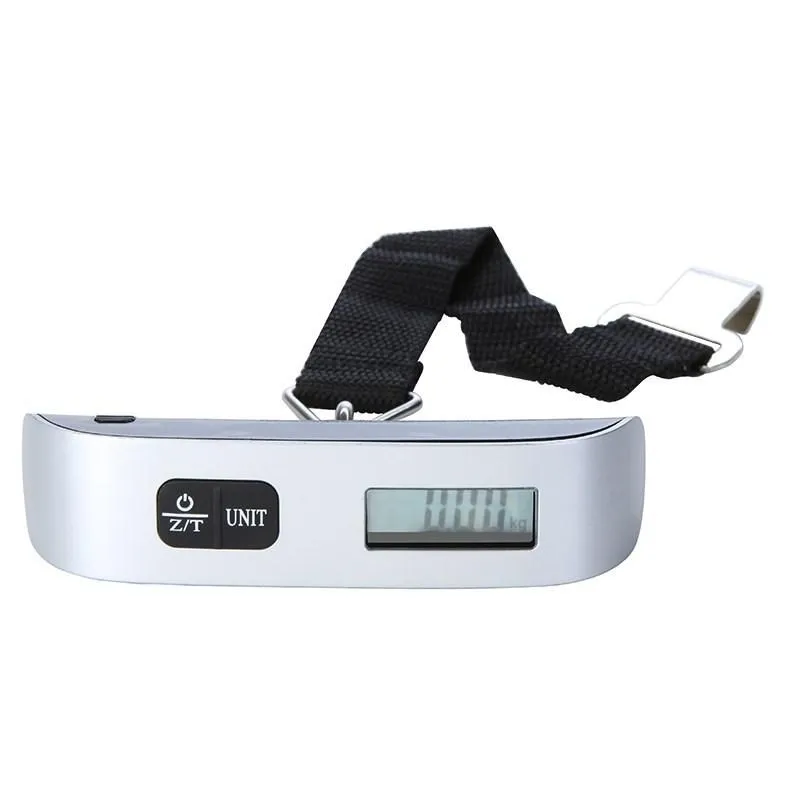 50 кг 110lb электронные с ЖК дисплеем цифровые Портативный висит весовое