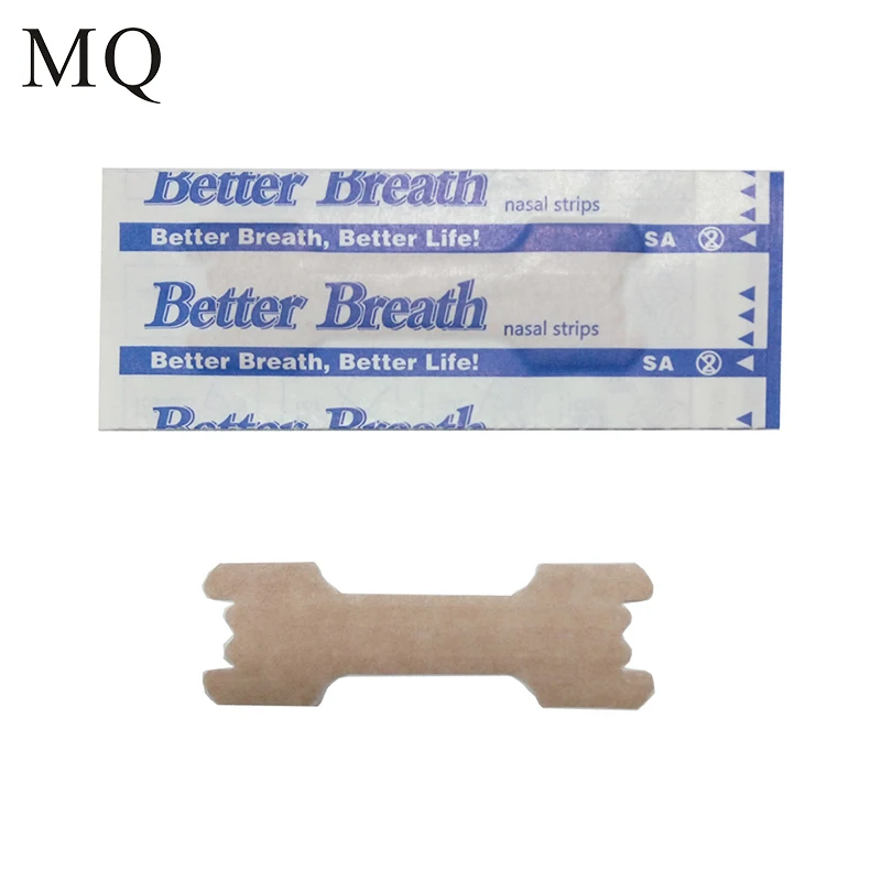 

MQ 100pcs/lot Nasal Strips To Stop Snoring Improve Sleeping Anti-snoring Patches Stop Snore Better Breathe Health Care Product