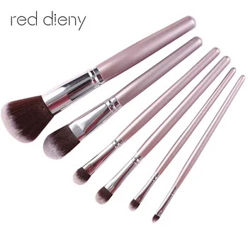 

6pcs/set Professional Makeup Brushes Set Kit Facial Cheek Eyebrow Eyeshadow Powder Foundation Brush Cosmetics Make up Tools 2017