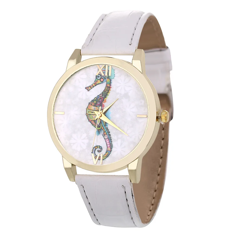 

Vogue Teenager Watch Women Seahorse Quartz Analog Wrist Dial Delicate Watch Luxury Watches