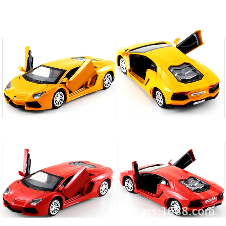 Goedkoop 136 Ferraris Maserati Auto Legering Sportwagen Model Diecast Super Racing Auto Lifting Tail Hot Wiel Voor Kinderen