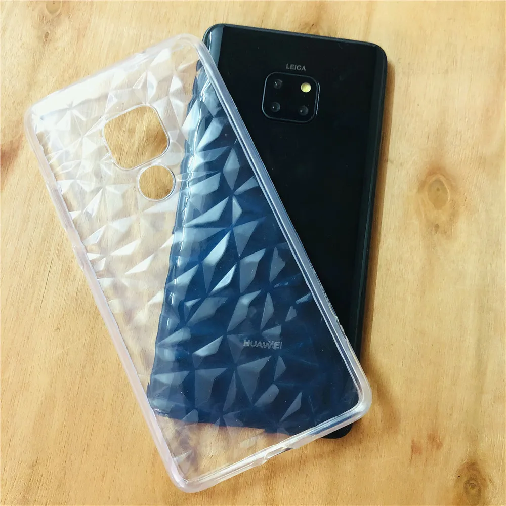 Clear 3D Diamond Soft TPU Silicone Case For Huawei Mate 20 P30 Pro P20 Lite Honor 10i 8A 8C V20 Y6 Pro 2019 Y7 Pro Y9 2018 Cover (7)